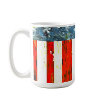 Abstracte Amerikaanse vlag