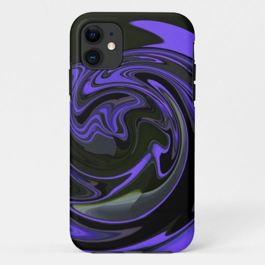 Abstracte Amethyst Psychedelia iPhone 5 hoesje (Achterkant)