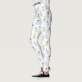 Abstracte anananassen 2 leggings (Links)