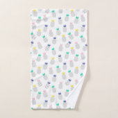Abstracte anananassen bad handdoek (Handdoek)