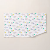 Abstracte anananassen bad handdoek (Handdoek)