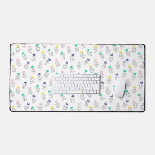 Abstracte anananassen bureaumat (Keyboard & Muis)