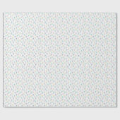 Abstracte anananassen cadeaupapier (Vlak)