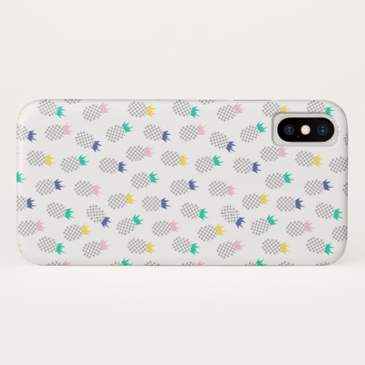 Abstracte anananassen Case-Mate iPhone case (Achterkant (horizontaal))