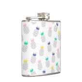 Abstracte anananassen heupfles (Rechts)