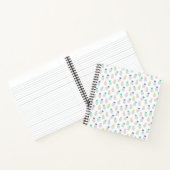 Abstracte anananassen notitieboek (Binnen)