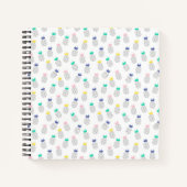 Abstracte anananassen notitieboek (Voorkant)