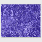 Abstracte Anatomie Lichaam Natuur Cel Goud Blauw I Cadeaupapier (Vlak)