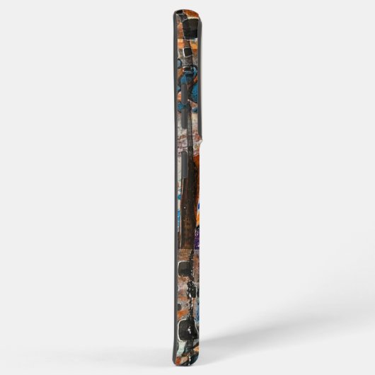 Abstracte Android-telefoonhoesje Samsung Galaxy Hoesje (Rechterkant)