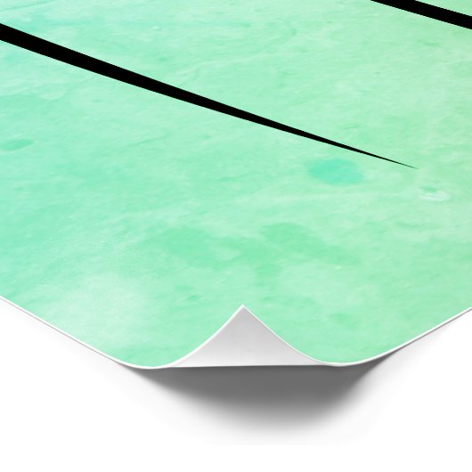 Abstracte Anemonen Bloemen Zomer Vibes Perfect Poster (Hoek)