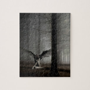 Abstracte Angel Fallen Angel Legpuzzel