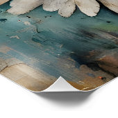 Abstracte Angel Perfect Poster (Hoek)