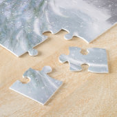 Abstracte Angel Winter Snow Princess Legpuzzel (Zijkant)
