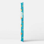 Abstracte ankers: waterverf streeppatroon. Case-Mate iPhone case (Achterkant / Rechts)