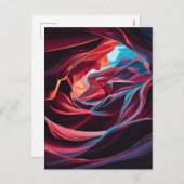 Abstracte Antelope Canyon Arizona Feestdagenkaart (Voorkant / Achterkant)