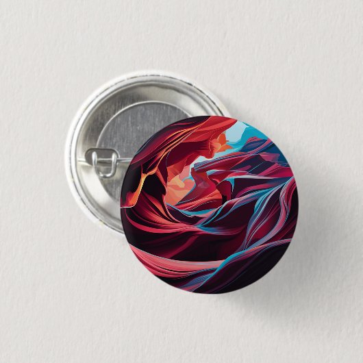 Abstracte Antelope Canyon Arizona Ronde Button 3,2 Cm (Voorkant /achterkant)