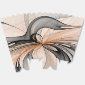 Abstracte Anthracite Gray Sienna Modern Fractal Ar Bedankdoosjes (Ongevouwen)