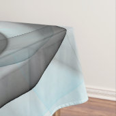 Abstracte antracite grijs blauwe, moderne fractale tafelkleed (Voorbeeld)