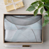 Abstracte antracite grijs blauwe, moderne fractale tissuepapier (Geschenk)