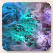 Abstracte Apophysis Fractal I Bier Onderzetter (Voorkant)