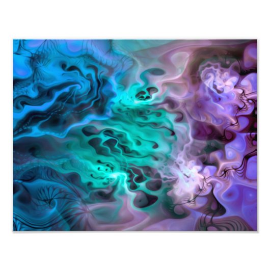 Abstracte Apophysis Fractal I Foto Afdruk (Voorkant)