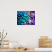Abstracte Apophysis Fractal I Poster (Keuken)