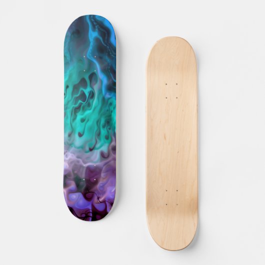 Abstracte Apophysis Fractal I Skateboard (Voorkant)