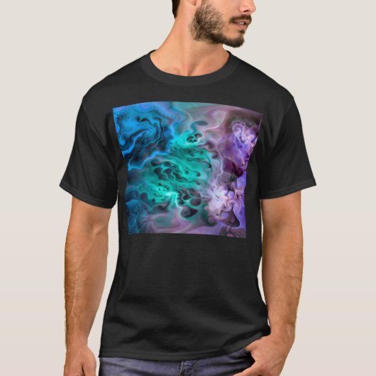 Abstracte Apophysis Fractal I T-shirt (Voorkant)