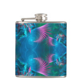 Abstracte Apophysis Fractal III Heupfles (Voorkant)