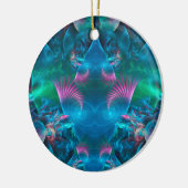 Abstracte Apophysis Fractal III Keramisch Ornament (Links)
