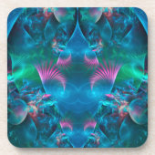 Abstracte Apophysis Fractal III Onderzetter (Voorkant)