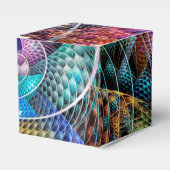 Abstracte Apophysis Fractal X Bedankdoosjes (Voorkant Zijde)