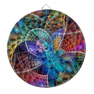 Abstracte Apophysis Fractal X Dartbord