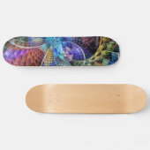 Abstracte Apophysis Fractal X Skateboard (Horizontaal)