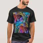 Abstracte Apophysis Fractal X T-shirt (Voorkant)