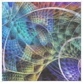 Abstracte Apophysis Fractal X + uw ideeën Stof (Close Up)
