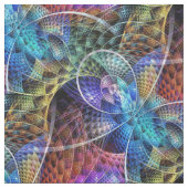 Abstracte Apophysis Fractal X + uw ideeën Stof (Swatch)