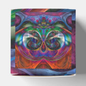 Abstracte Apophysis Owl I Bedankdoosjes (Bovenkant)