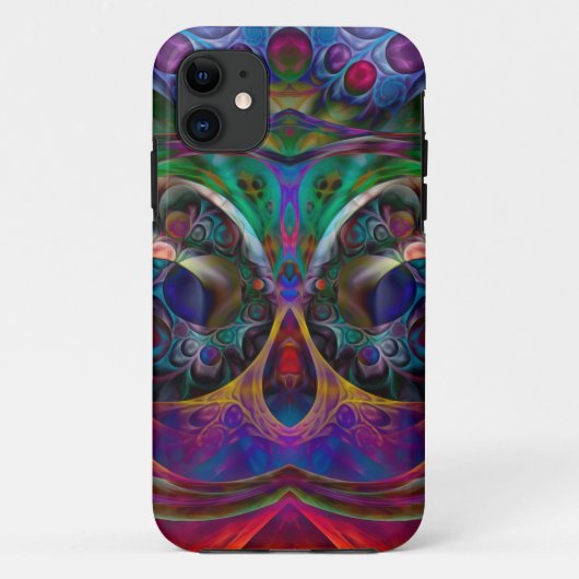 Abstracte Apophysis Owl I Case-Mate iPhone Case (Achterkant)