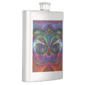 Abstracte Apophysis Owl I Heupfles (Rechts)