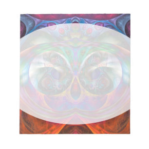 Abstracte Apophysis Owl I Notitieblok