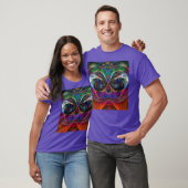 Abstracte Apophysis Owl I T-shirt (Unisex)