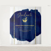 Abstracte apotheek School Afstuderen Achtergrond Wandkleed (Voorkant)