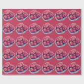 Abstracte Appels Cadeaupapier (Vlak)
