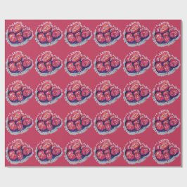 Abstracte Appels Cadeaupapier