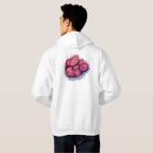Abstracte Appels Hoodie (Achterkant volledig)