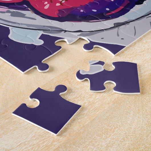 Abstracte Appels Legpuzzel (Zijkant)