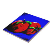 Abstracte appels Tegel Tegeltje (Zijkant)