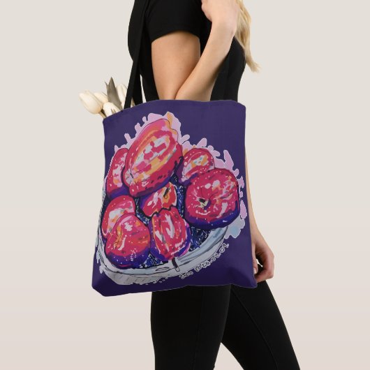 Abstracte Appels Tote Bag (Dichtbij)