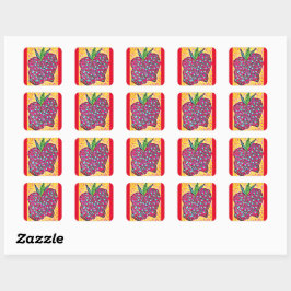 Abstracte Apple Sticker 